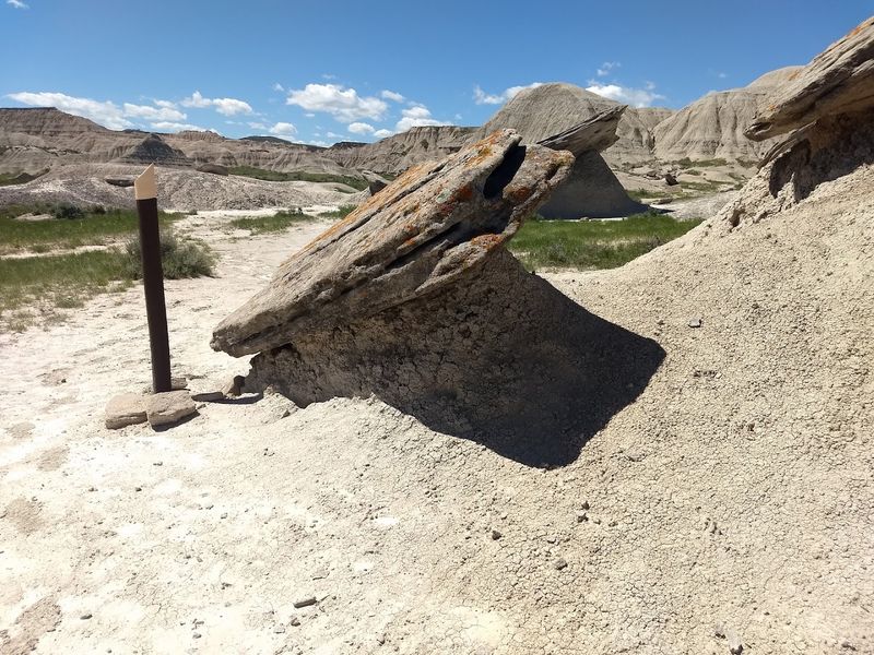 See The Mushroom-Shaped Rock Formations