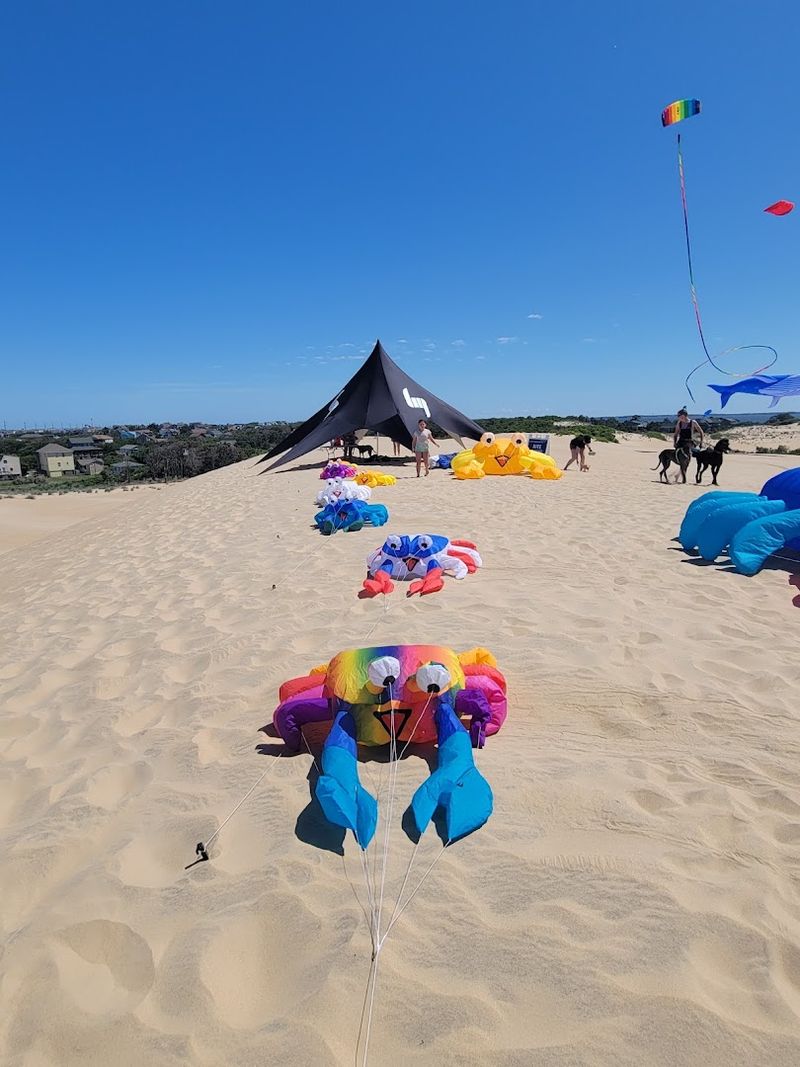 See Jockey's Ridge Turn Into A Colorful Showground
