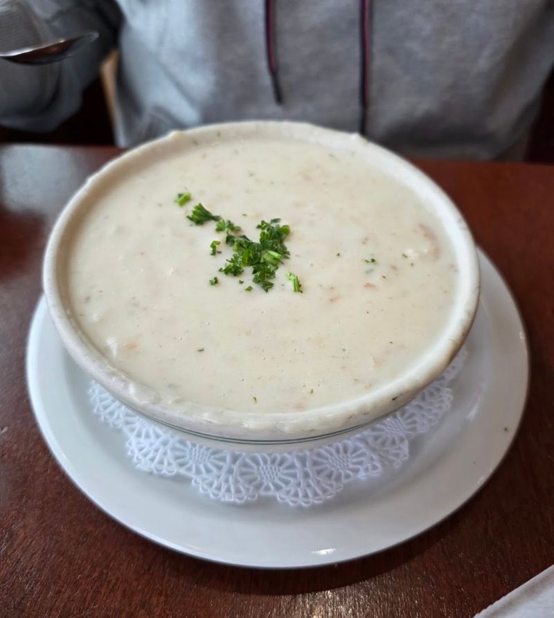 You'll Want To Travel Across California Just For The Clam Chowder At This Hole-In-The-Wall Restaurant - Decor Hint Order The Famous Miramar Seafood Chowder First