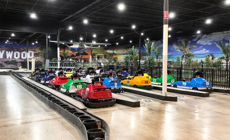 This Massive Indoor Amusement Park In Kentucky Is The Perfect Family Fun Spot - Decor Hint The Go-Kart Tracks Will Make You Forget You Are Indoors