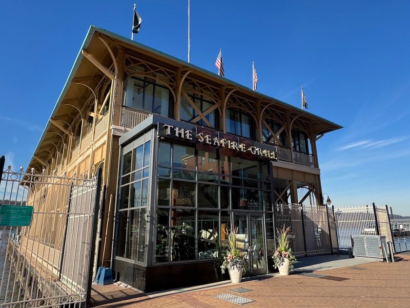 13 New York Restaurants With Spectacular Views Worth Booking In 2026 - Decor Hint The Sea Fire Grill Westchester, Yonkers