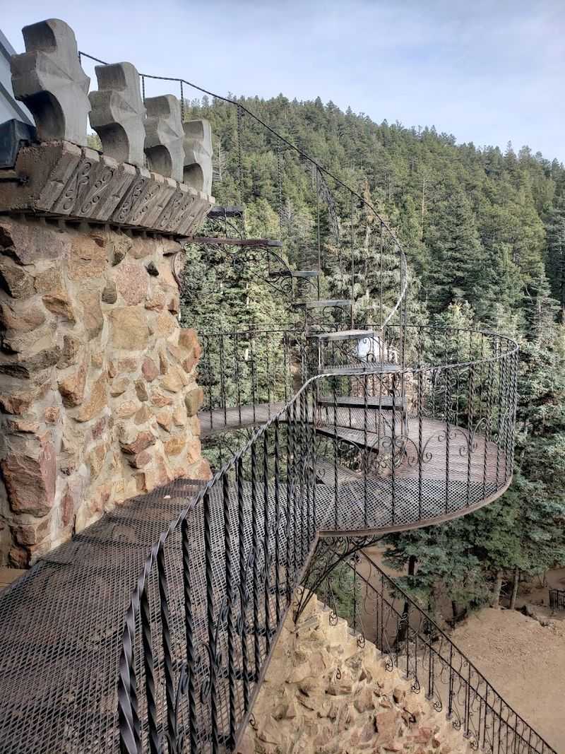 Climbing The Towers And Walkways
