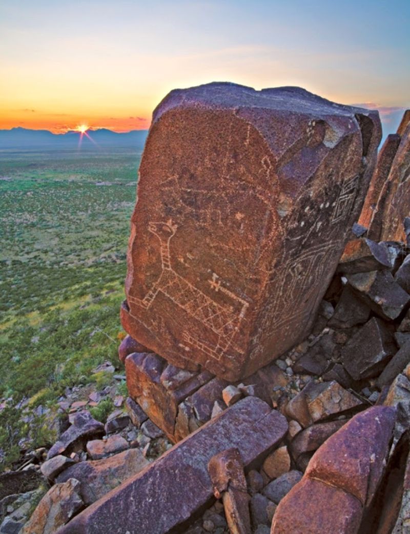 Three Rivers Petroglyph Site, Tularosa