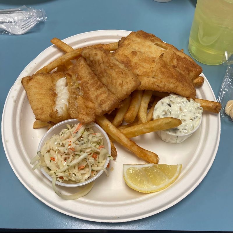 Fish And Chips Complete The Classic Shoreline Spread