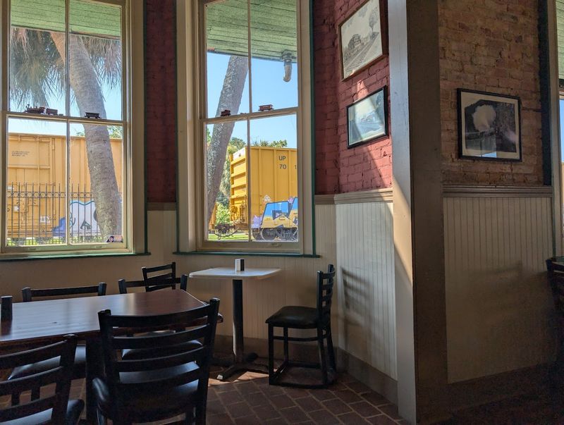Why Dining Inside This Historic Georgia Train Depot While Freight Trains Roll Past Belongs On Your Bucket List - Decor Hint A Freight Train Rolls Past While You Eat Breakfast