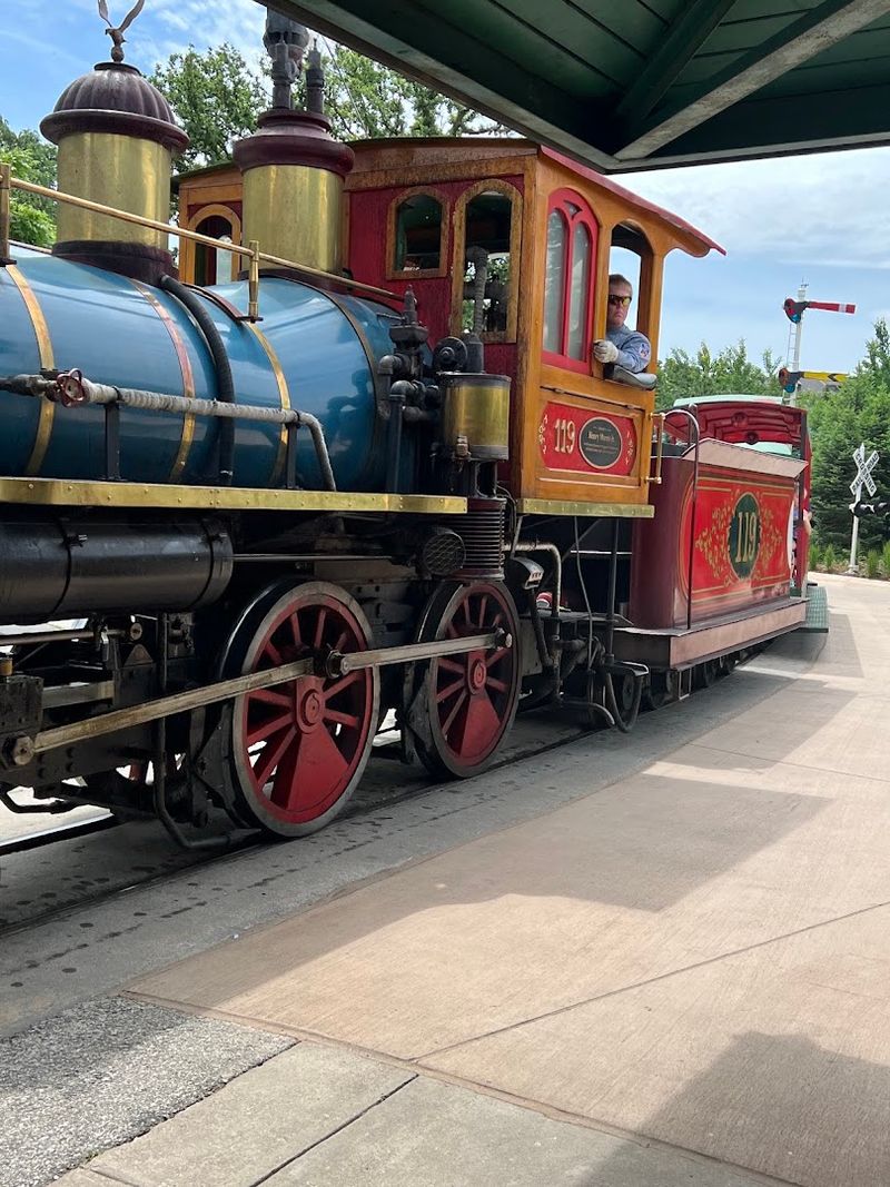 One Locomotive Was Built To Resemble Union Pacific No. 119