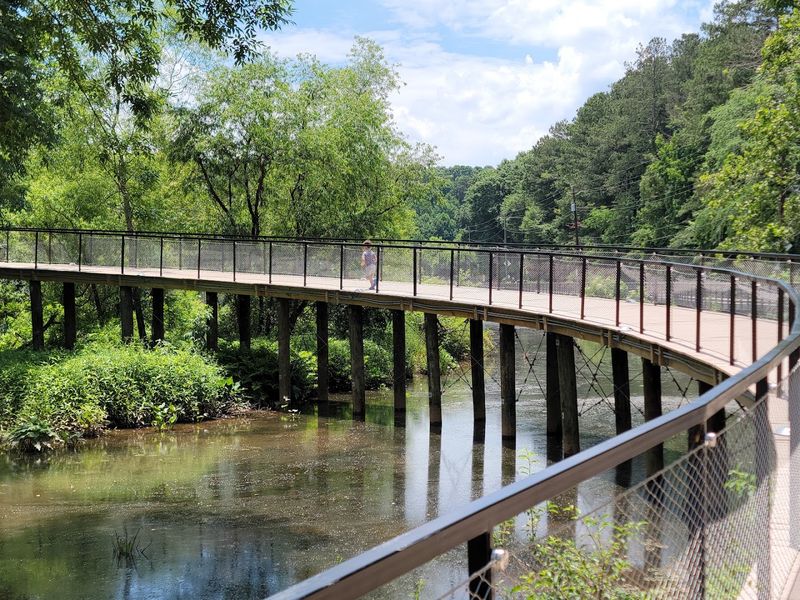 The Woodland Trail Offers Gentle Inclines And Interpretive Signage