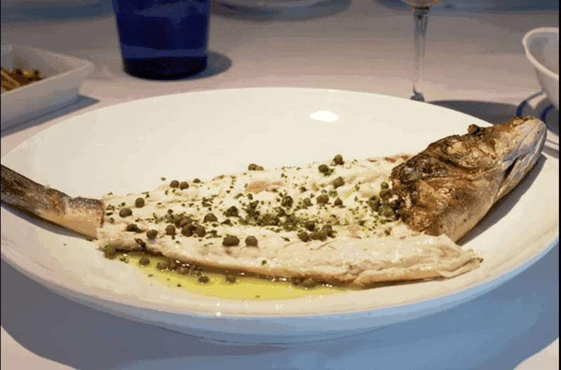 Fresh Whole Fish Deboned Right At Your Table