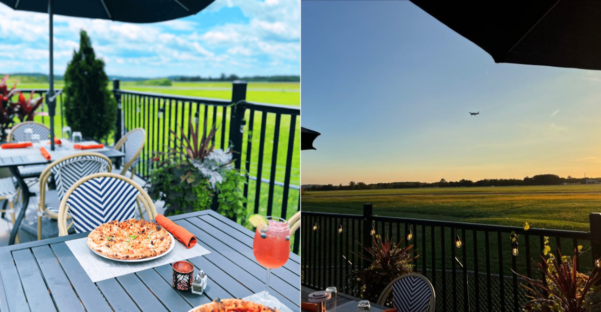 You Can Watch Planes Take Off While Dining At This Connecticut Restaurant - Decor Hint