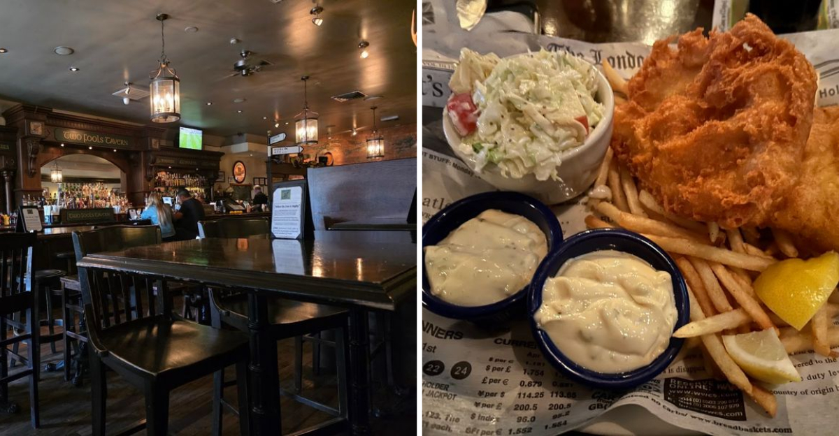 You Need To Try The Fish And Chips Hiding Inside This Unassuming New Mexico Restaurant - Decor Hint