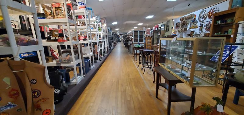 This Former North Carolina Skating Rink Is Now A 12,000-Square-Foot Antique Treasure Hunt - Decor Hint Local Memorabilia Shares Space With Rare Finds From Across The Country