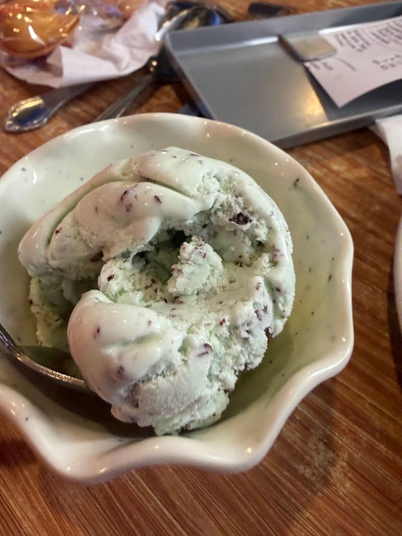 Dessert Includes Scoop-Your-Own Ice Cream