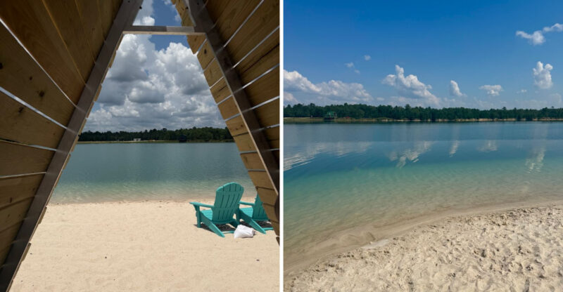 This Louisiana Lake Feels Like A Tropical Paradise With Crystal-Clear Water