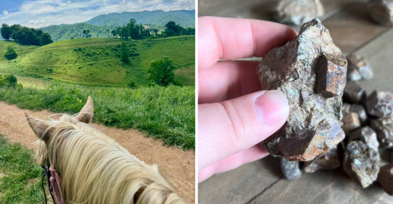 You’ll Need To Ride A Horse To Reach This Unforgettable Remote North Carolina Gem Mine