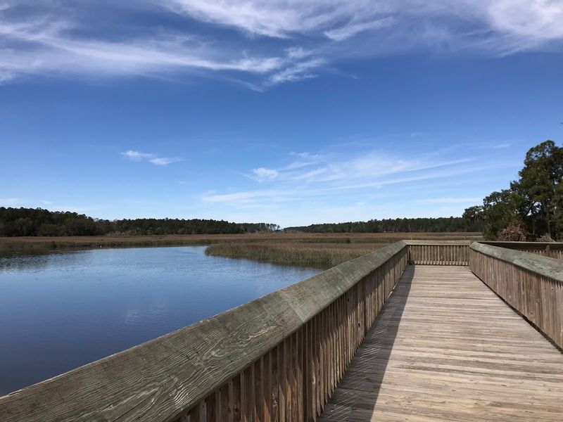 The Trail To Thomas Landing And Its River Views