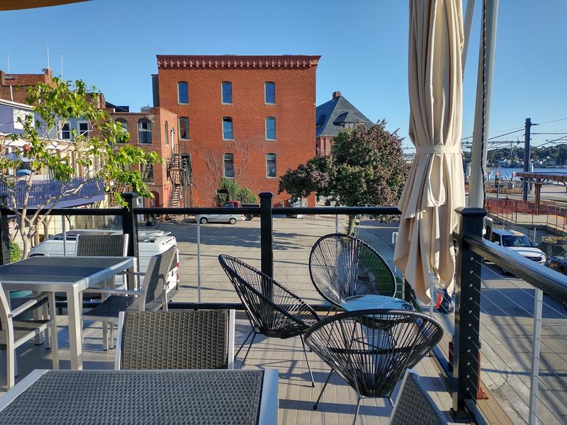 Warm Weather Belongs On The Waterfront Deck