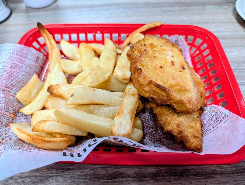 Cod, Chips And Malt Vinegar