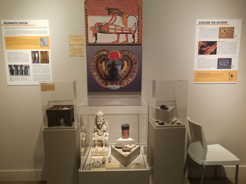 Few Visitors Expect To Find North Carolina’s Only Permanently Displayed Egyptian Mummy Here