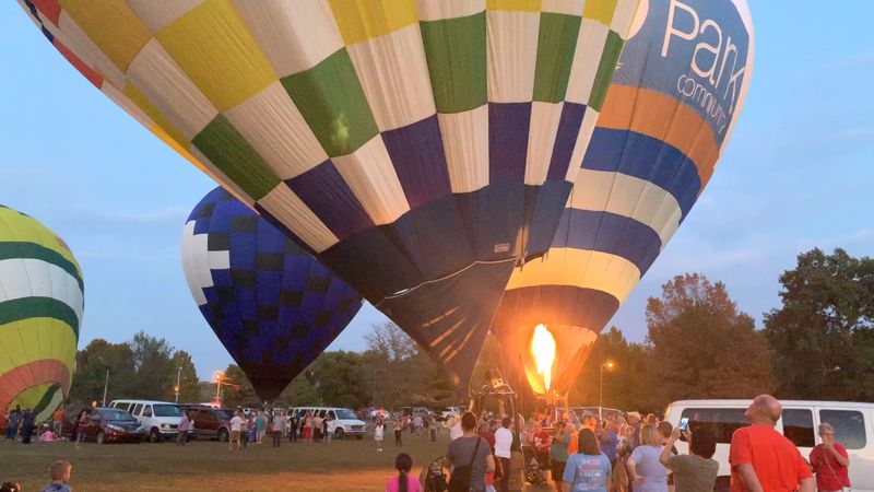 The Balloon Glow Lights Up The Festival
