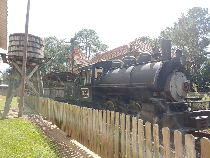Riding Behind Vulcan Steam Locomotive Number 5