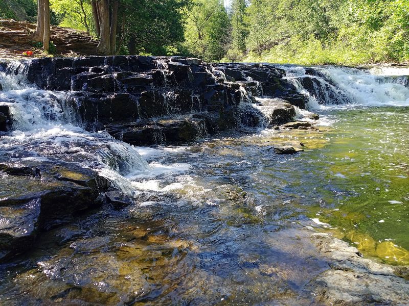 Shallow Ledges Made For Splashing