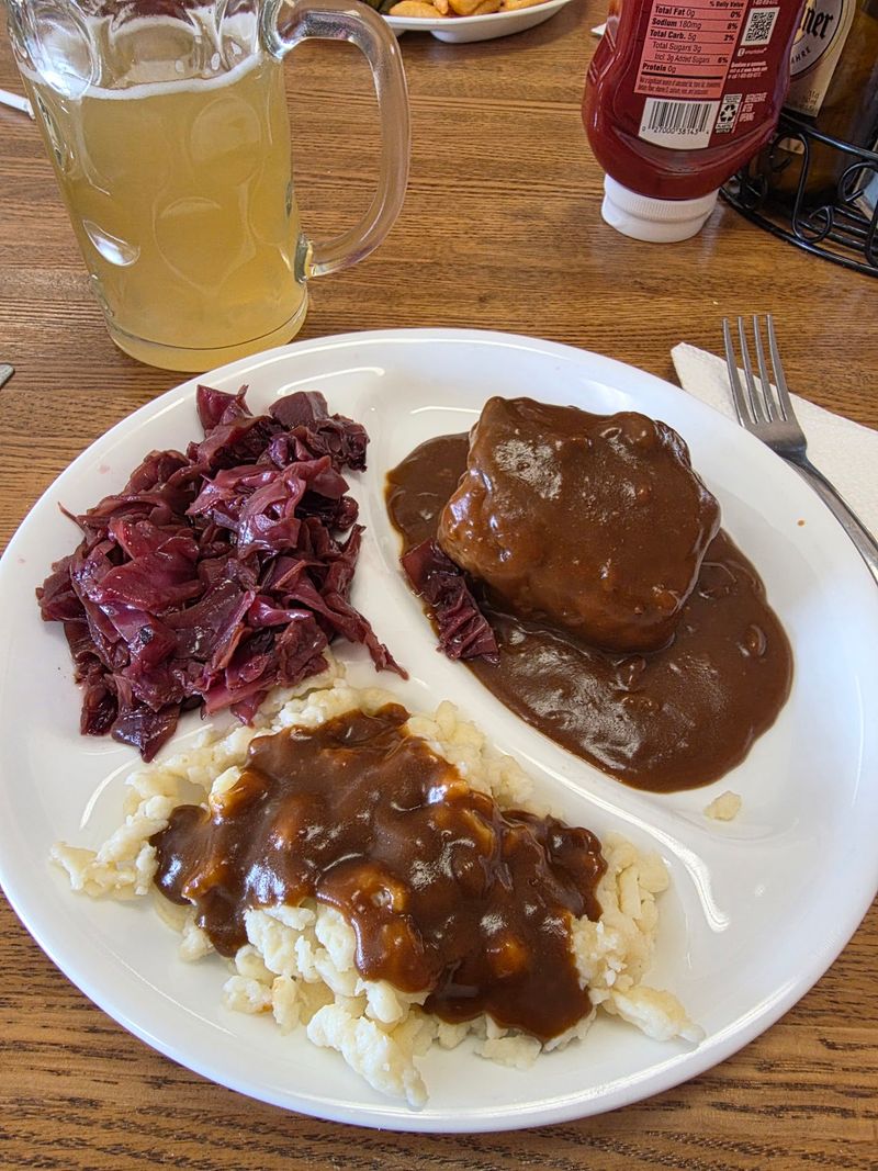 Try Sauerbraten When The Midweek Special Is Available