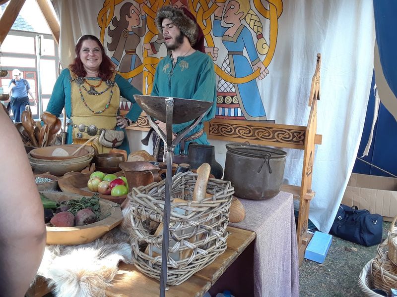 Old-World Crafts Fill First Street
