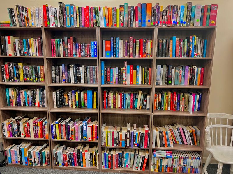 More Than 40,000 Titles Fill The Shelves