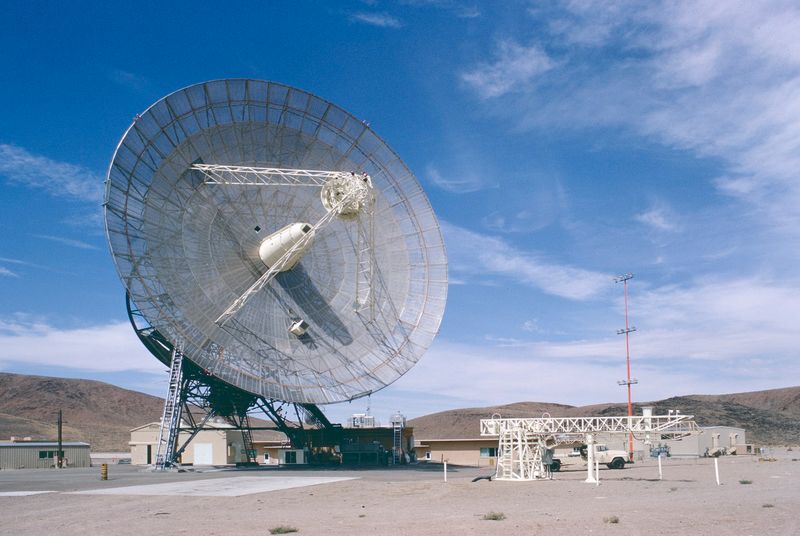 The Mars Antenna Carried Words From The First Moon Landing