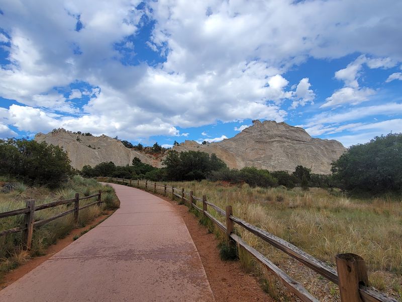 Garden Of The Gods Paved Path, Colorado Springs