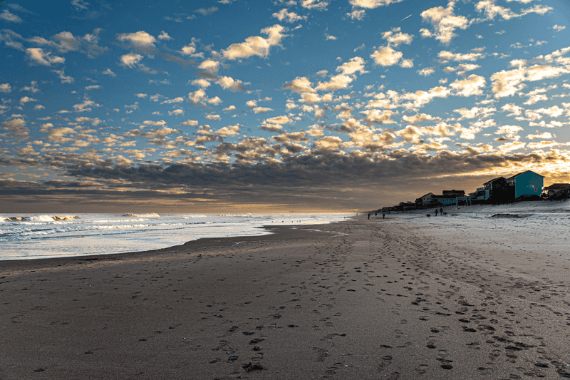 Topsail Island Shoreline, North Carolina