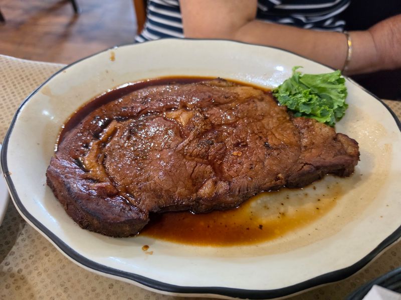 Steaks Carved In House