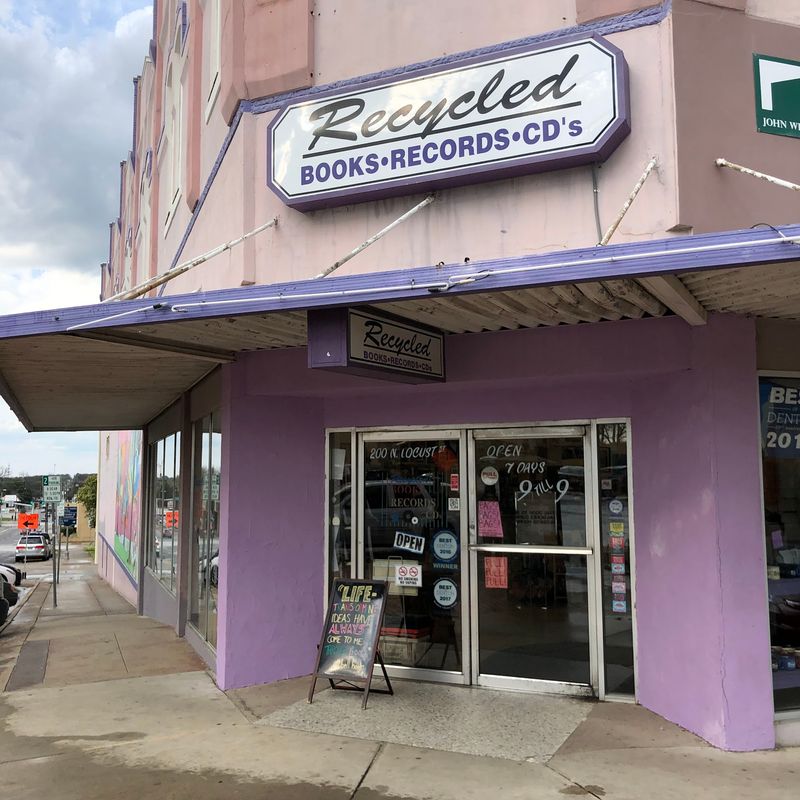 Recycled Books Records CDs, Denton