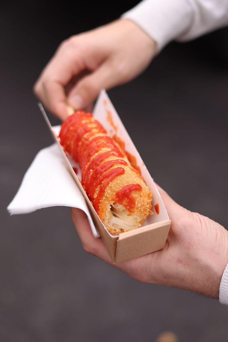 Korean Corn Dog from Boki Food Service