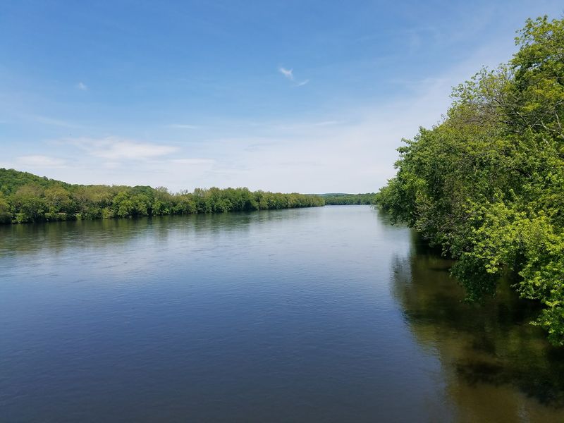 The Delaware River Sets The Mood