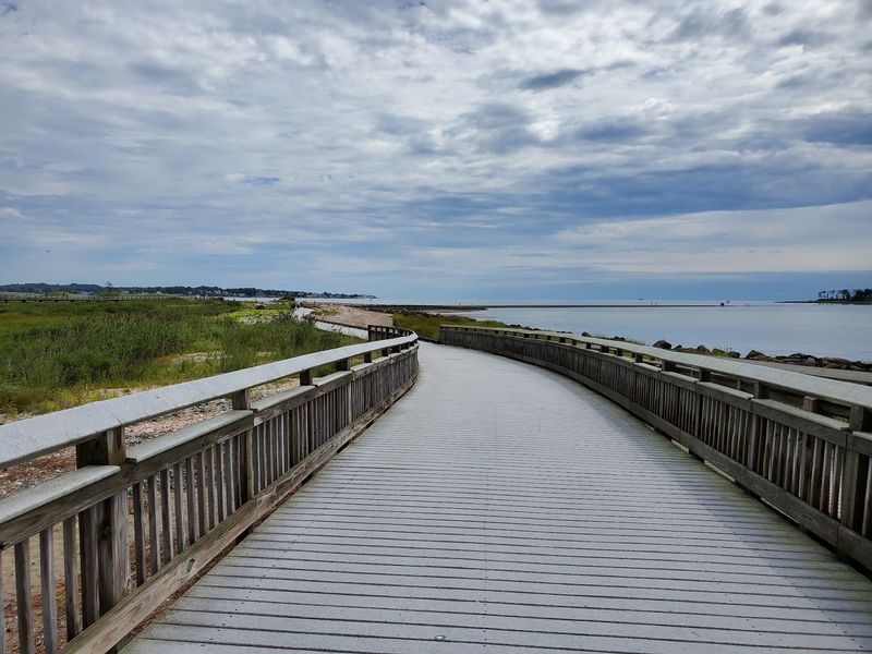 10 Connecticut Boardwalks, Piers, And Waterfront Walks Made For A Scenic Day Out - Decor Hint Silver Sands State Park Boardwalk, Milford