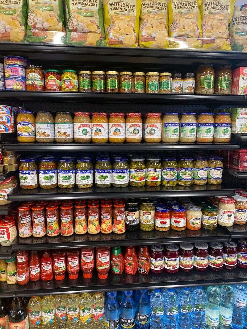 Shelves Full Of Imports