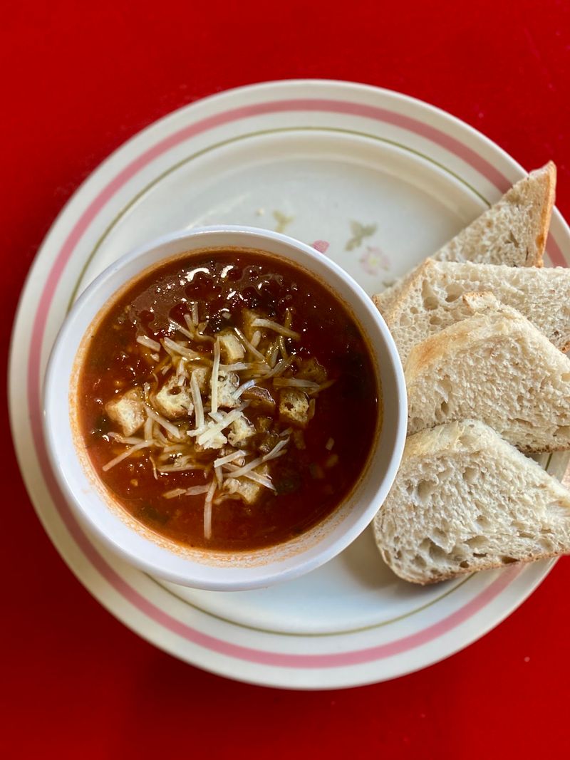 Soups, Dressings, Spreads, And Desserts Are Made From Scratch