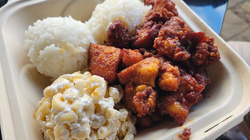 This Cherokee, North Carolina Restaurant Serves Crispy Chicken Katsu And Heaping Hawaiian Plate Lunches - Decor Hint Try A Hawaiian Plate When One Sandwich Is Not Enough