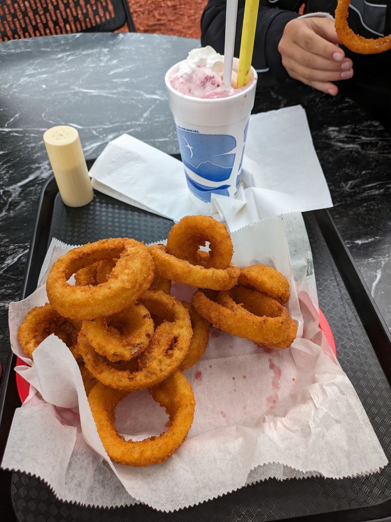 Onion Rings And Curds