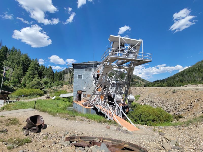 Yankee Fork Gold Dredge, Near Custer