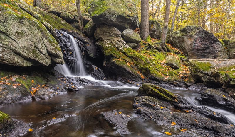 Buttermilk Falls, Plymouth