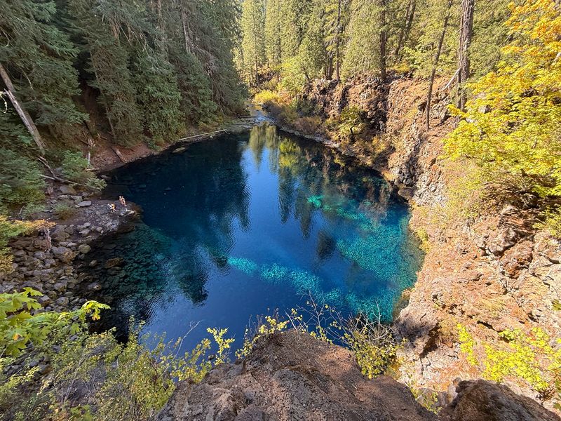 Tamolitch Blue Pool, McKenzie River Trail