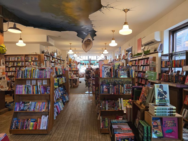 Discover Priceless Literary Finds At This Little-Known Minnesota Bookstore - Decor Hint A Ceiling Full Of Surprises
