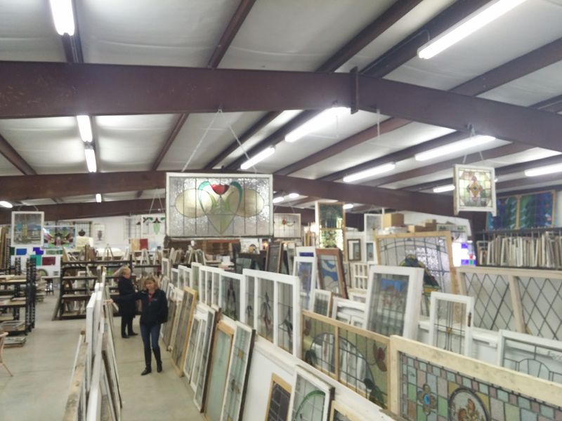 This Hidden North Carolina Shop Has More Than 10,000 Pieces Of Antique English Stained Glass - Decor Hint Watch Old Craftsmanship Get A Second Life Instead Of Disappearing