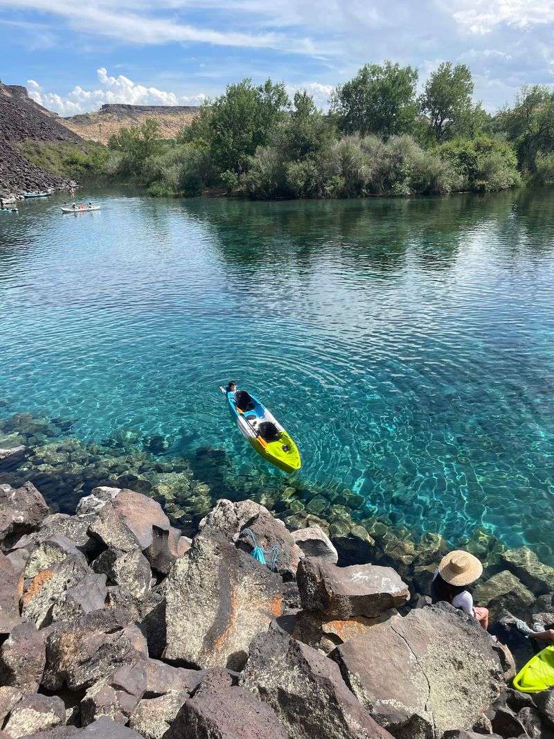 This Brilliant Blue Idaho Swimming Spot Looks Like Someone Turned Up The Saturation - Decor Hint Make The Color The Whole Reason For The Detour