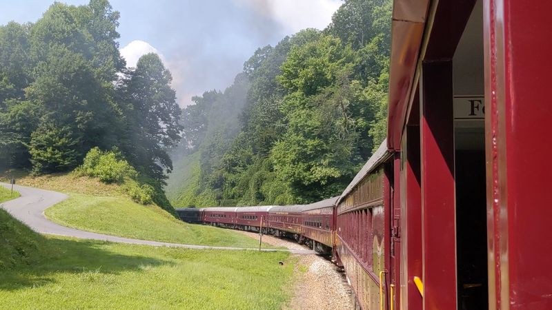 Return To Bryson City After Four And A Half Hours Of Smoky Mountain Scenery