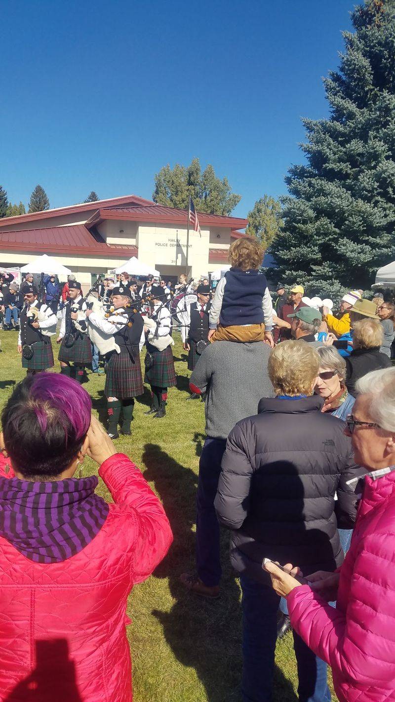 You Can Walk Behind The Flock Once The Parade Passes