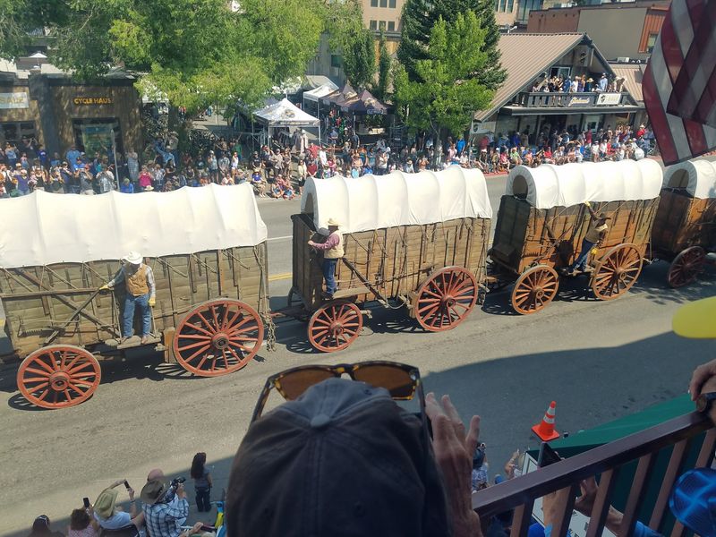 You Can Watch The Historic Lewis Ore Wagons Roll Right Through Downtown