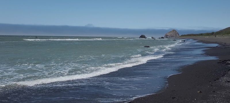 Walk Across Black-Sand Beaches